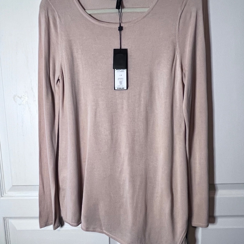 BCBG Asymmetrical Hem Seater - Pink/Parfait (NWT)